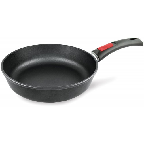 Сковорода НЕВА МЕТАЛЛ ПОСУДА Традиционная 6022 съемная ручка 22 см (черный) 5