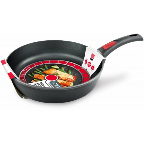 Сковорода НЕВА МЕТАЛЛ ПОСУДА Универсальная съемная ручка 22 см (черный) 3