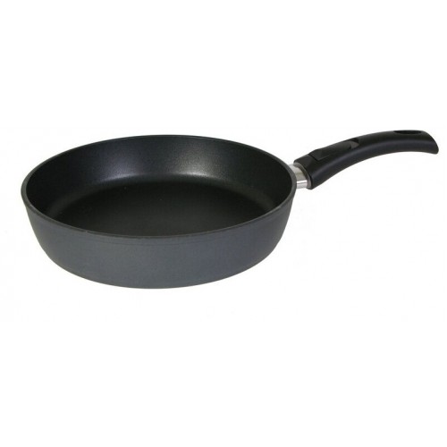 Сковорода НЕВА МЕТАЛЛ ПОСУДА Универсальная съемная ручка 22 см (черный) 5