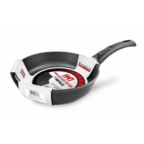 Сковорода НЕВА МЕТАЛЛ ПОСУДА Универсальная съемная ручка 22 см (черный) 7