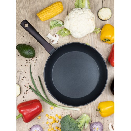 Сковорода Taller Аспайр TR-44099 не съемная ручка 28 см (черный) 7