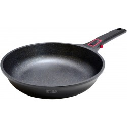 Сковорода Taller Минерал TR-44021 съемная ручка 22 см (черный)