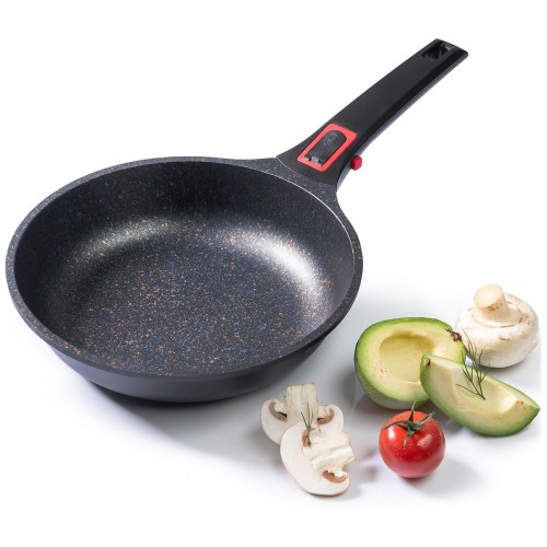 Сковорода Taller Минерал TR-44021 съемная ручка 22 см (черный) 6