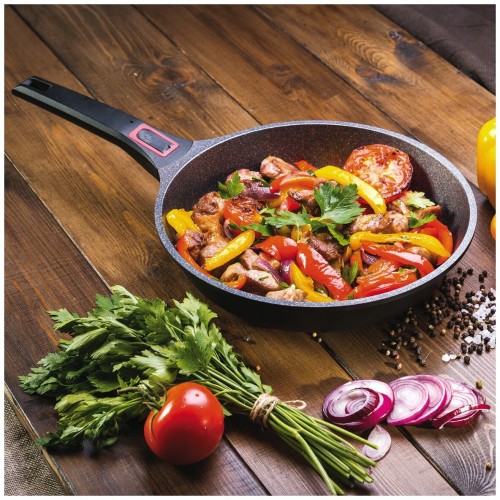 Сковорода Taller Минерал TR-44021 съемная ручка 22 см (черный) 7