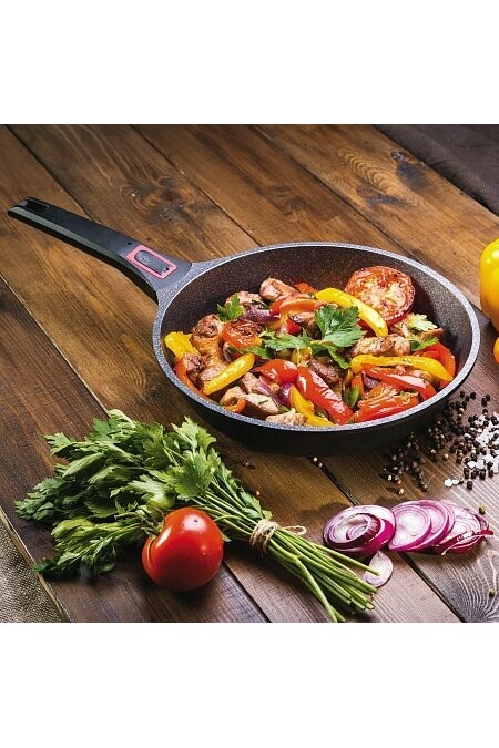 Сковорода Taller Минерал TR-44021 съемная ручка 22 см (черный) 8