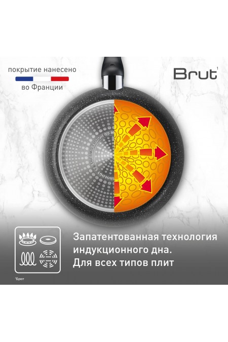 Сковорода Tefal Brut 04234124 24 см (черный) 6
