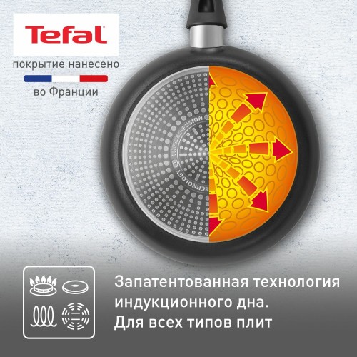 Сковорода Tefal Easy Plus 04237924 24 см (черный) 2