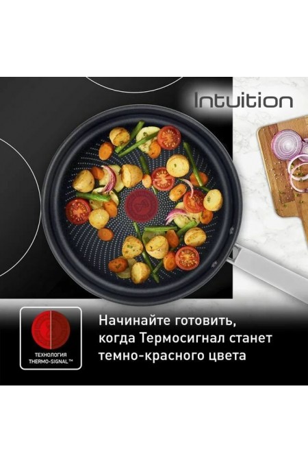Сковорода Tefal Intuition B8170644 28 см (черный) 1