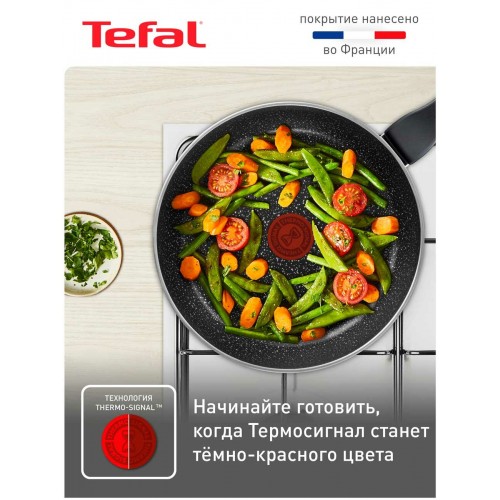 Сковорода Tefal Rock 04235124 24 см (черный) 2