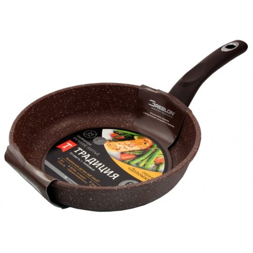 Сковорода Традиция Доломит ТД2241 24 см (коричневый) 1