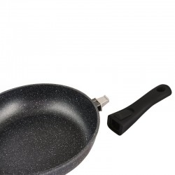 Сковорода Традиция Гранит плюс ТГП2205И съемная ручка 20 см (черный)