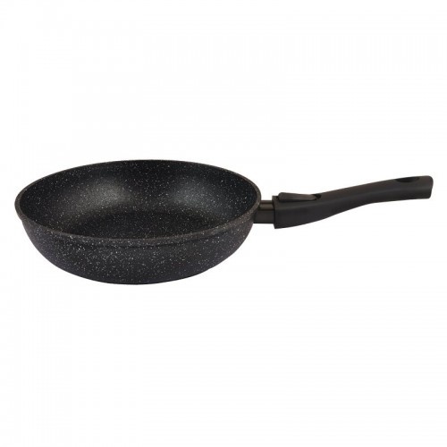 Сковорода Традиция Гранит плюс ТГП2205И съемная ручка 20 см (черный) 