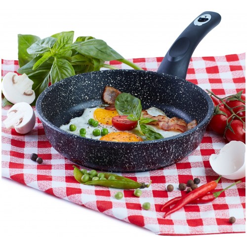 Сковорода Традиция Гранит ТГ2241 24 см (черный) 6