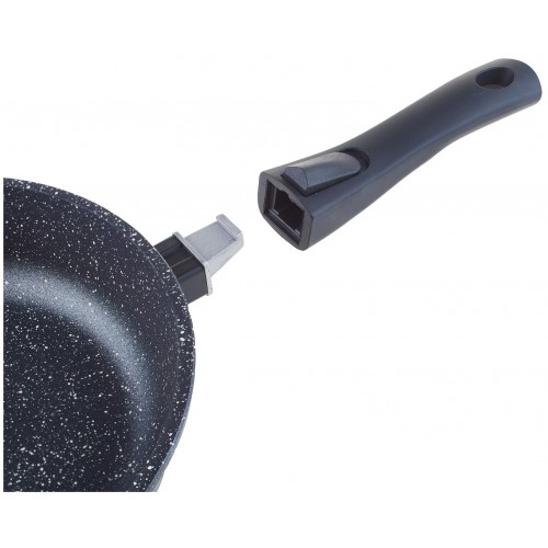Сковорода Традиция Гранит ТГ2265 съемная ручка 26 см (черный) 1