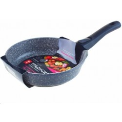 Сковорода Традиция Мрамор ТМ2205 съемная ручка 20 см (серый)