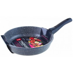 Сковорода Традиция Мрамор ТМ2265 26 см (черный)