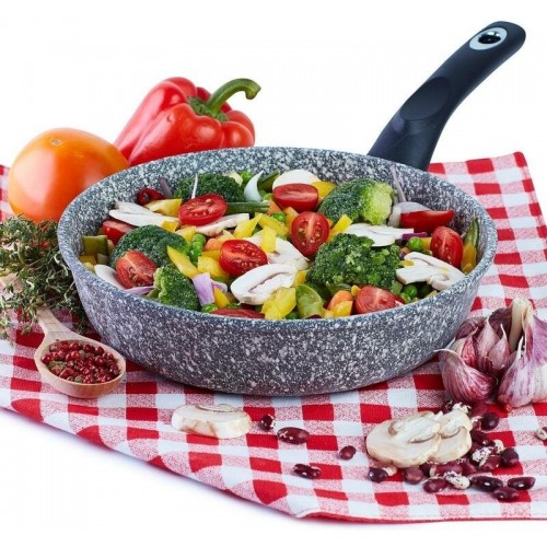 Сковорода Традиция Мрамор ТМ2265 26 см (черный) 1