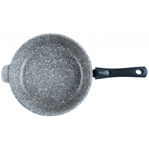 Сковорода Традиция Мрамор ТМ2285 28 см (черный) 1