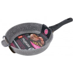 Сковорода Традиция Мрамор ТМ2285И 28 см (серый)