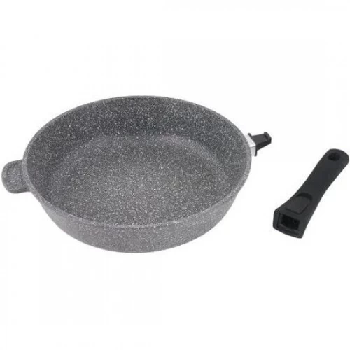 Сковорода Традиция Мрамор ТМ2285И 28 см (серый) 2