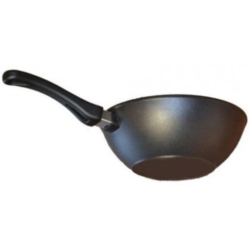 Сковорода-вок НЕВА МЕТАЛЛ ПОСУДА Титан 3126W съемная ручка 26 см (черный) 9