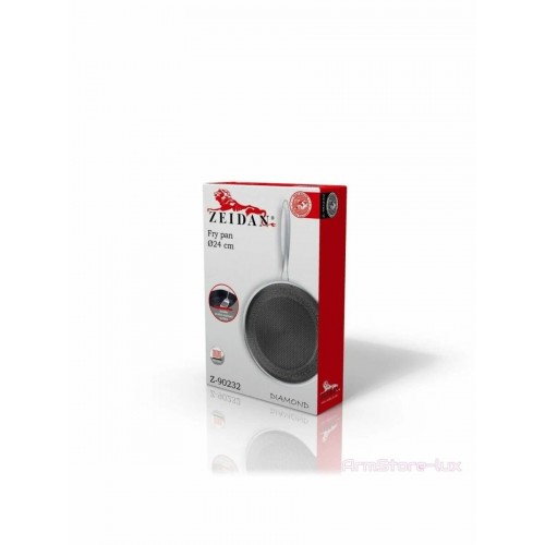 Сковорода Zeidan Diamond Z-90234 24 см (серебристый) 3