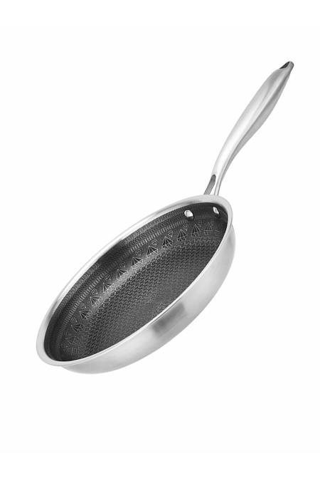 Сковорода Zeidan Diamond Z-90262 20 см (серебристый) 