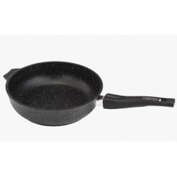 Сотейник Мечта Гранит Black 0263802 съемная ручка 26 см (черный)