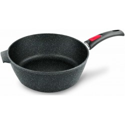 Сотейник НЕВА МЕТАЛЛ ПОСУДА Каменная 181326 26 см (черный гранит)