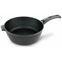 Сотейник НЕВА МЕТАЛЛ ПОСУДА Природные минералы Алтай 271326i (черный гранит)