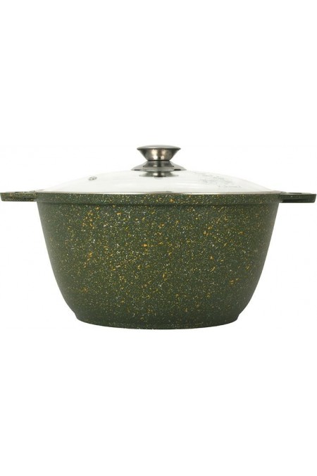 Кастрюля Kukmara Trendy style 3 л (малахит) 1