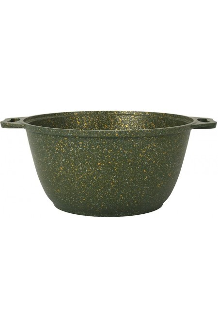 Кастрюля Kukmara Trendy style 3 л (малахит) 2