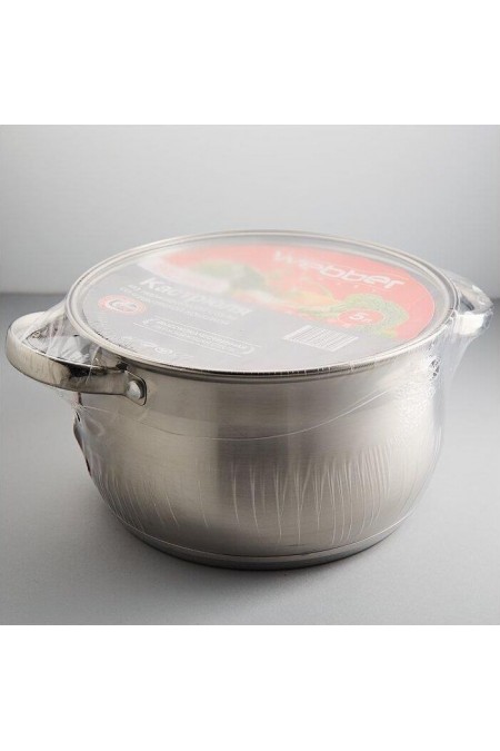 Кастрюля Webber BE-146/2 5 л (серебристый) 3