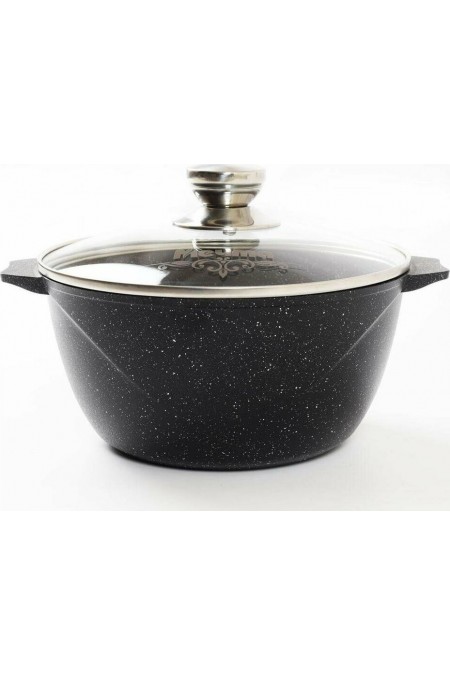 Кастрюля Мечта Гранит 4 л (гранит черный) 9