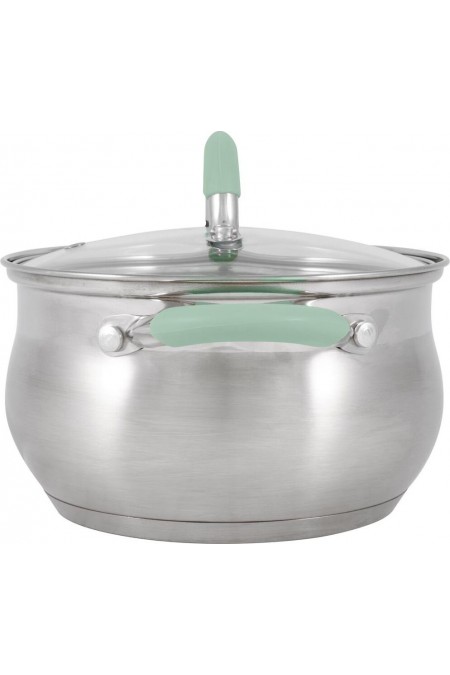 Кастрюля Mallony Mentolo 3.6 л (серебристый) 2