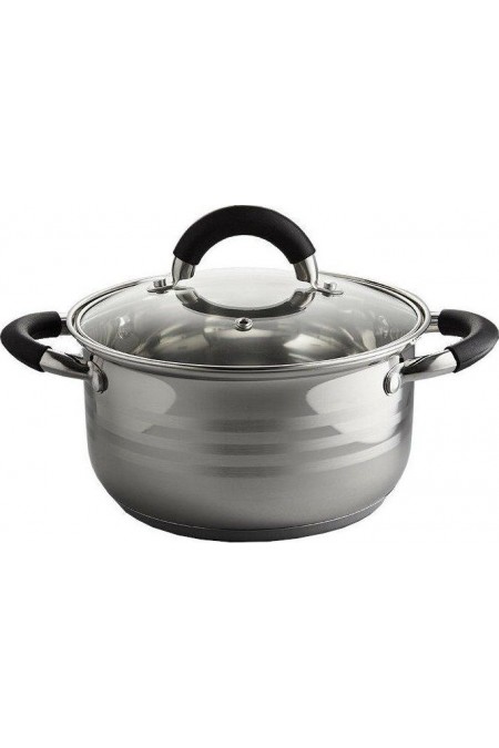 Кастрюля Webber BE-195/2 1.9 л (серебристый) 1