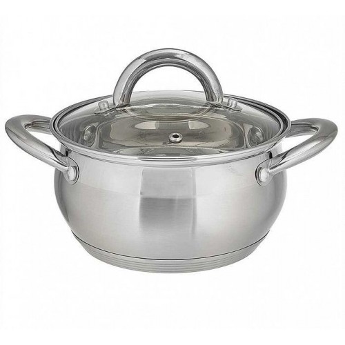 Кастрюля Webber BE-351/2 1.9 л (серебристый) 2