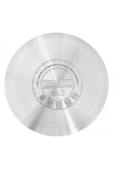 Кастрюля Webber BE-352/2 2.8 л (серебристый) 2