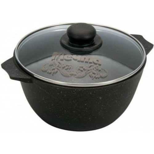 Кастрюля Мечта Гранит star 43803 3 л (черный) 6