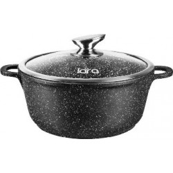 Кастрюля LARA Берлин LR02-207 7.3 л (черный)