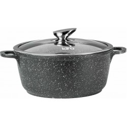 Кастрюля LARA Берлин LR02-207 7.3 л (черный)