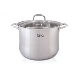 Кастрюля LARA Choco LR02-41 8.2 л (коричневый)