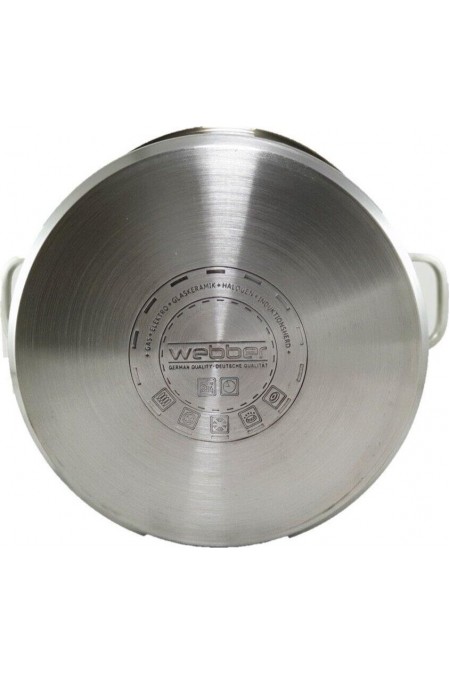 Кастрюля Webber BE-128 15 л (серебристый) 3