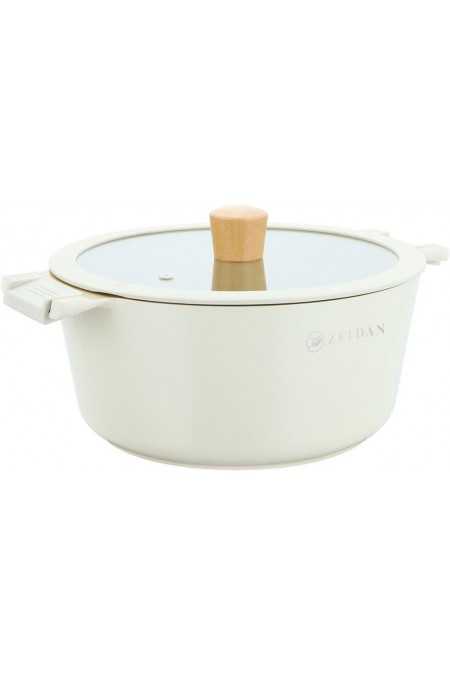 Кастрюля Zeidan Z-90246 5.2 л (белый) 1