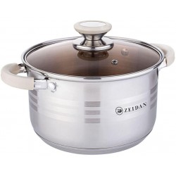 Кастрюля Zeidan Z-501065 4 л (серебристый)