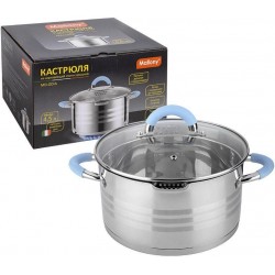 Кастрюля Mallony Melodia 109009 4.5 л (серебристый)