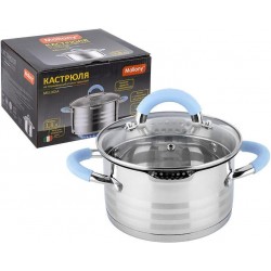 Кастрюля Mallony Melodia 109006 1.8 л (серебристый)