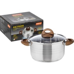 Кастрюля Mallony Foresta 106802 3.5 л (серебристый)