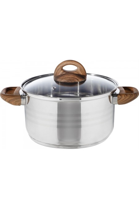 Кастрюля Mallony Foresta 106802 3.5 л (серебристый) 1