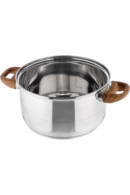 Кастрюля Mallony Foresta 106802 3.5 л (серебристый) 4